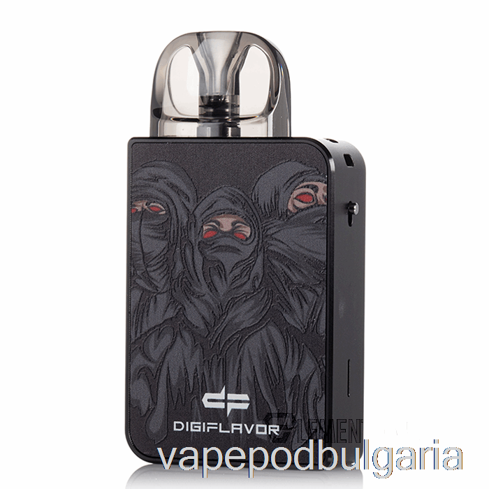 Vape Техности Digiflavor Digi-u Pod System Ninja Dark